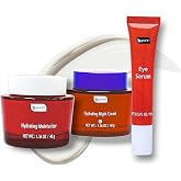 b.pure Revitalizing Skin Renewal Trio | Hydrating Daytime Moisturizer, Night Cream, and Eye Serum | Anti-Aging, Anti-Wrinkle | 3.22 oz, 3-Pack Kit