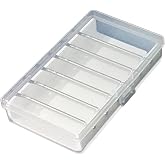 B Baosity Acrylic Box Charm Beads Bracelet Rings Holder Beads Crafting Rectangle Jewelry Display Tray for Jewelry Designers Gift, Small, Clear