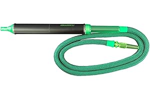 Java Hookahs Java Deezer Ice Hose Mesh Long Washable Hose Detachable Aluminum Handle Mouth Tip for Better Cool Good Accessories Green