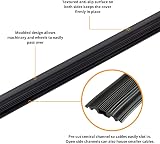 GTSE Floor Cable Cover Protector 2m Black - Prevent Trips, Durable PVC view 2