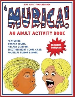 Amazon Com Murica An Adult Activity Book 9781945218057