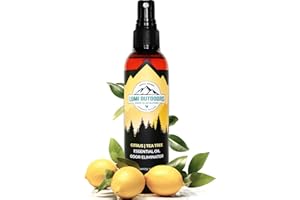 Lumi Outdoors Natural Shoe Deodorizer Spray & Odor Eliminator - Fresh Citrus Tea Tree Essential Oil Odor Eater