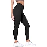 ODODOS Body-Hugging Workout Leggings with Back Pocket for Women, 25" /28" High Waist Yoga Pants