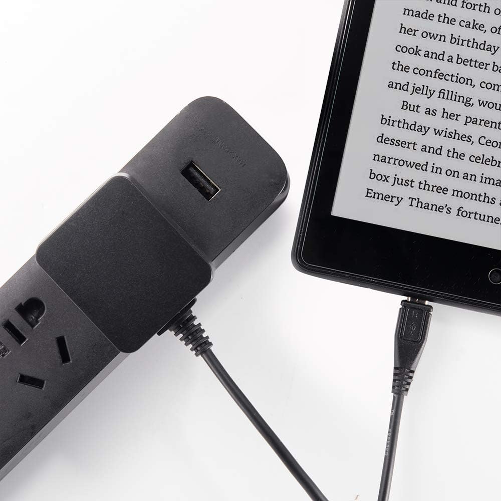 Kindle Charger AC Adapter with 6.6Ft Extra Long Charging Cord Replament for Kindle E-Reader 2 3 4 5 6 7 8 9 10 11,All Paperwhite,Oasis, Voyage: Home Audio & Theater