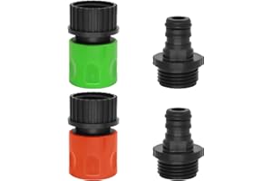 4Pcs Engine Flush Kit for Seadoo, Quick Connect Flush Tools Long Service Life, Size Science Not Easy to Damage Jet Boat Clean