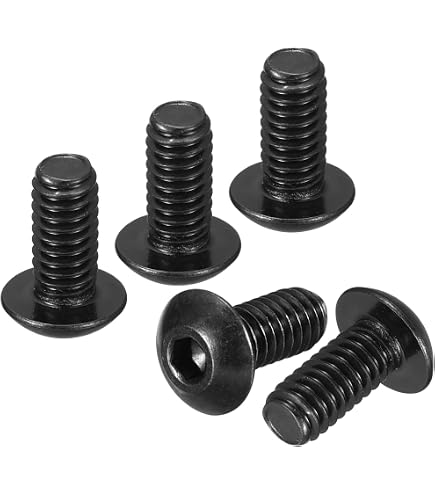Star Drive Pan Head Machine Screws Black Oxide Stainless Steel #10