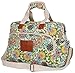 Travel Duffle Bag,Malirona Weekender Overnight Gym Bag for Women Large Carry On Bag with Zip Pocket for Women Girls Travel, Gym, Yoga, (Flower)