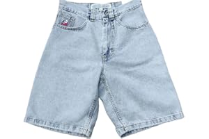 SAiden11 Big Boy Baggy Shorts Hip Hop Cartoon Graphic Embroider Retro Denim Gym Basketball Men Streetwear