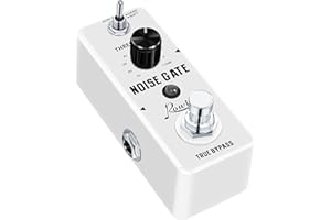 IOPPWIN Rowin LEF-319 Noise Gate Pedal - Dual Mode (Hard/Soft) Noise Reduction, Metal Shell, True Bypass, Compact Design (DC 9V Powered, Adapter not Included)