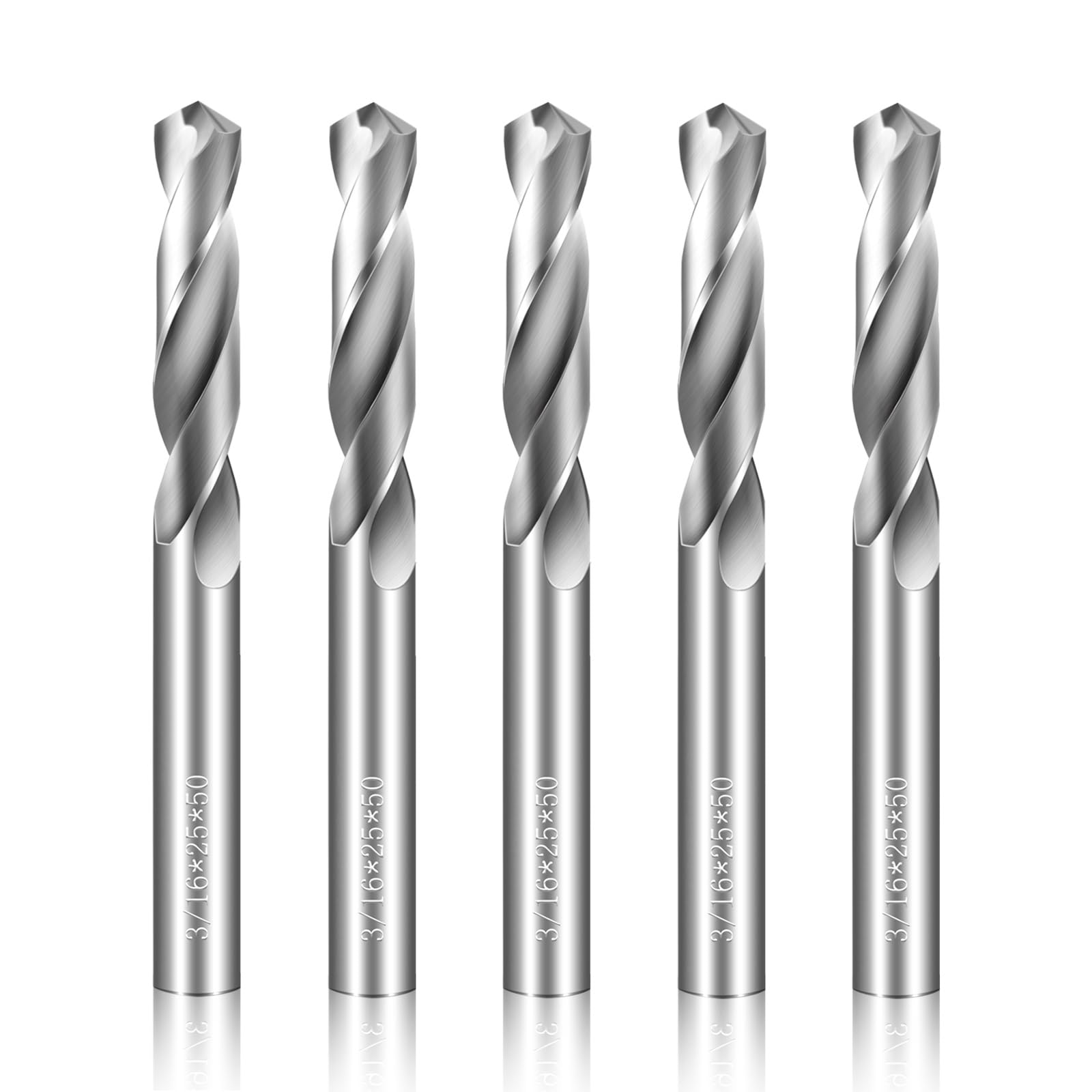 3/16" Drill Bits Solid Carbide Drill Bits, Tungsten