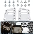 Engine Swap Adapter Mount Brackets Pair - For LS/LSX Into 73-98 Chevy/GMC Trucks