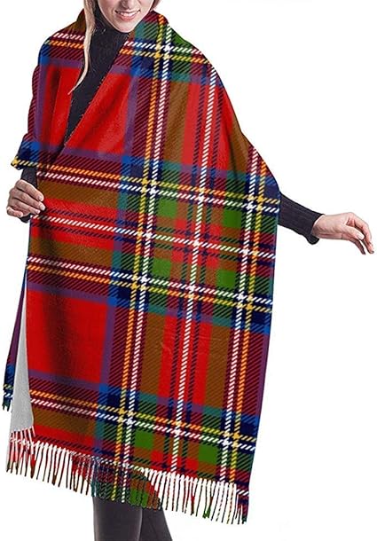 Elaine-Shop Royal Stewart Tartan Long Blanket Winter Fall ...