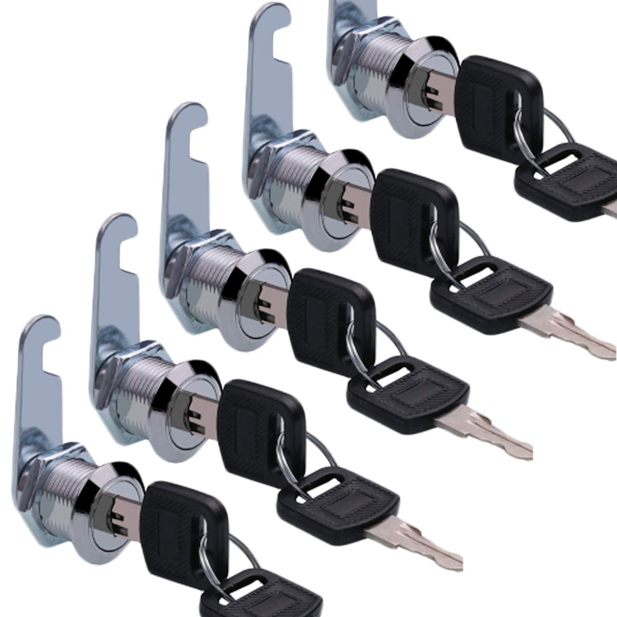 5 Pack Mailbox Lock Replacements Chougui Keyed Alike Letter Box Lock