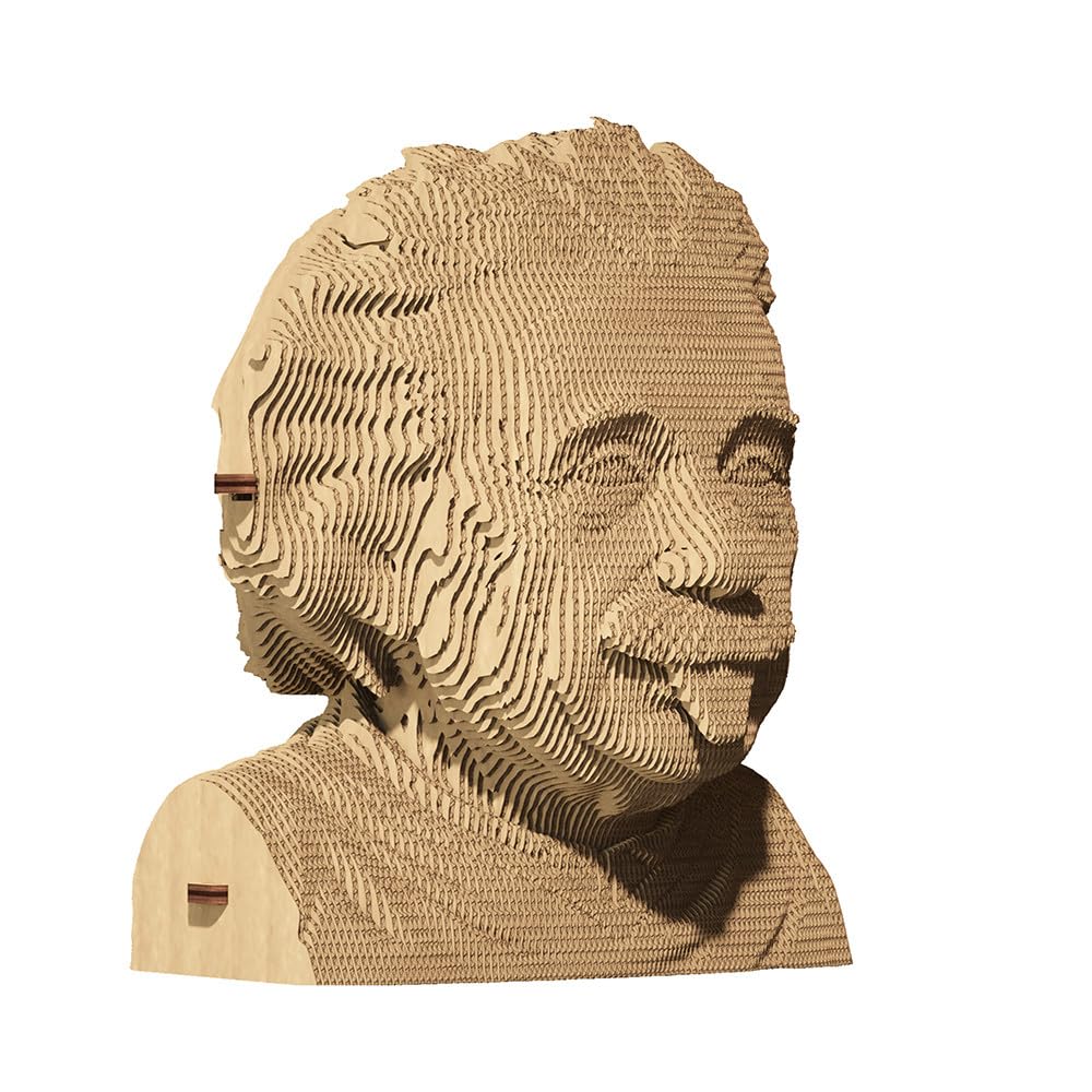 Puzzle 3D kartonowe - Albert Einstein [PUZZLE]