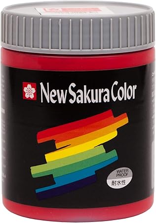 Amazon Co Jp サクラクレパス 絵の具 アクリルポスターカラー 600ml 朱赤 Etpw 119 ホビー