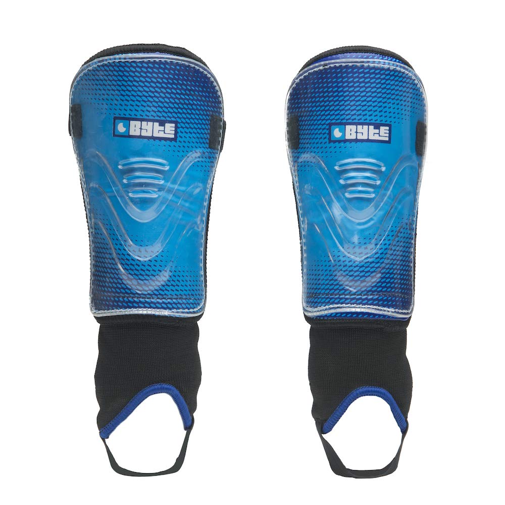 BYTE MX JUNIOR HOCKEY SHINGUARDS BLUE (SMALL)