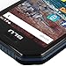 Skinomi Black Carbon Fiber Full Body Skin Compatible with BLU Tank Xtreme 4.0 (Full Coverage) TechSkin with Anti-Bubble Clear Film Screen Protector