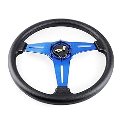 YEHICY 13.8” Racing Steering Wheel Quick Release