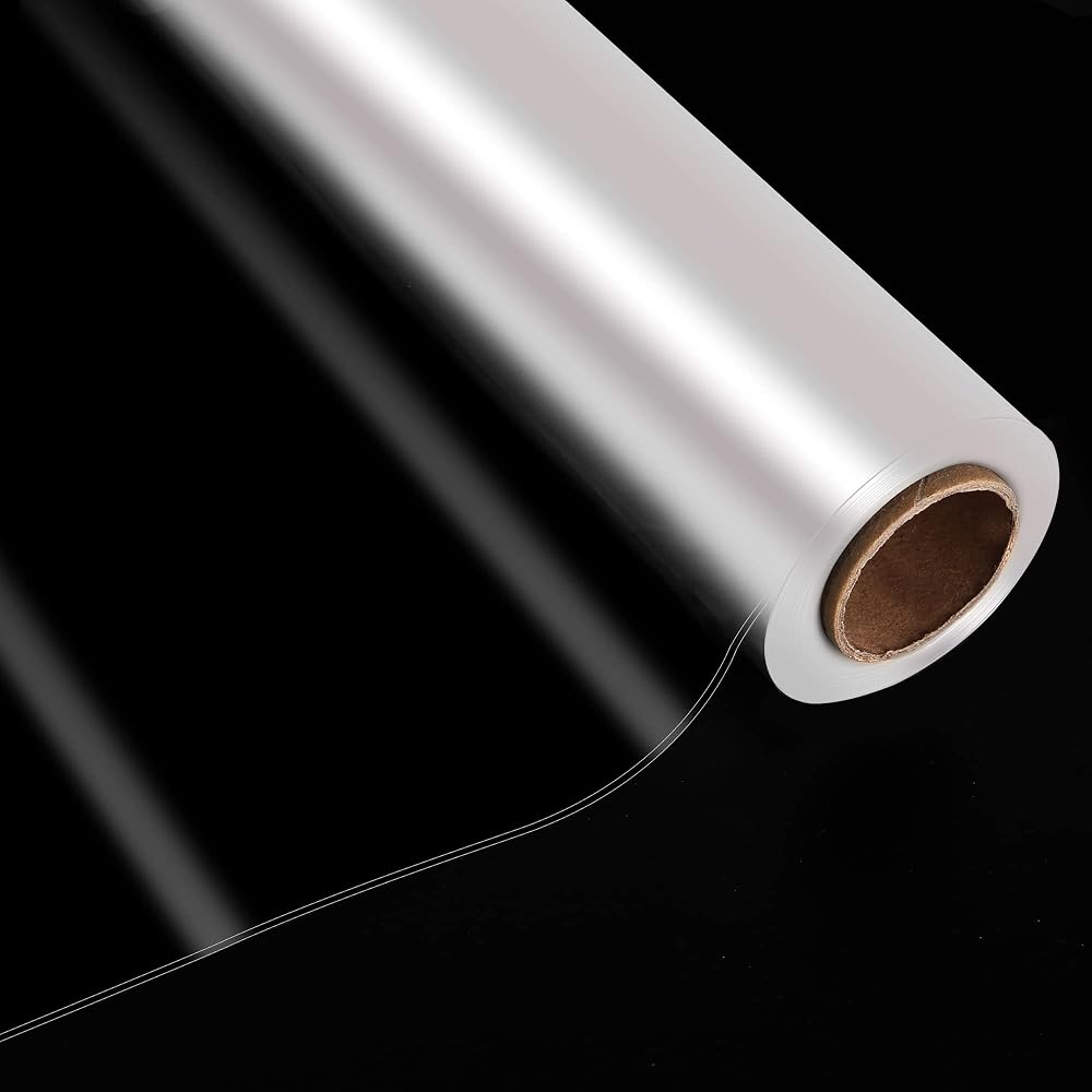 HCSSZ 80cm Clear Cellophane Wrap Roll 30m Large Floristry Gift Packing