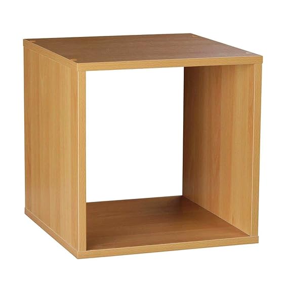 Storage Cube Wood 30x30x30cm Amazon.co.uk Kitchen & Home