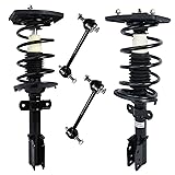 Detroit Axle - Rear Struts Sway Bars for 97-05