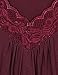 Vivilli Women's Soft & Comfy Lace V Neck Shirts Pleated Flowy Knit Tank Tops