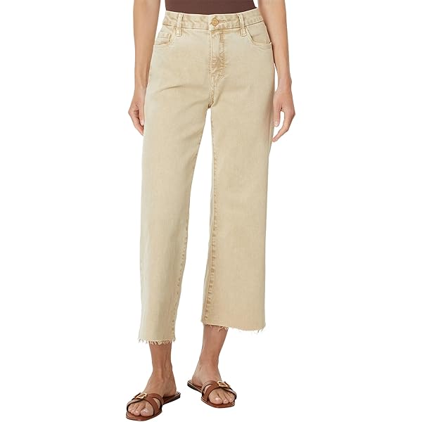 KUT from the Kloth Womens Petite Meg High Rise Frt Pin Tuck Wide