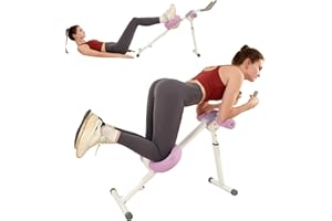 HOTWAVE Abdominal Trainer Machine,Core &AB Roller Wheel Workout,Waist Exercise,at Home Workout Equipment for Men and Women