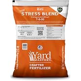 7-0-20 Summer Lawn and Turf Stress Granular Fertilizer Blend with Bio-Nite&trade; (18lb Bag - Covers 6,000 Square Feet) with 7% Nitrogen, 3% Iron &amp; 20% Potash - Safe for All Lawns - Apply All Year Round