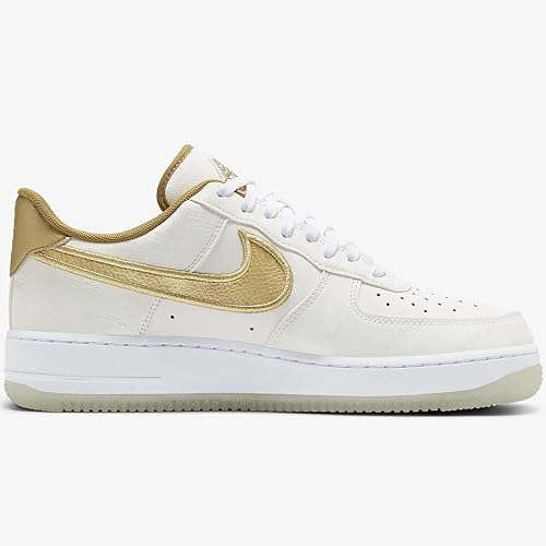 nike air force 1 07 white gold