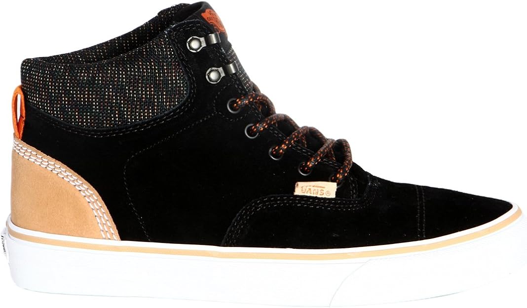 burnt orange suede vans