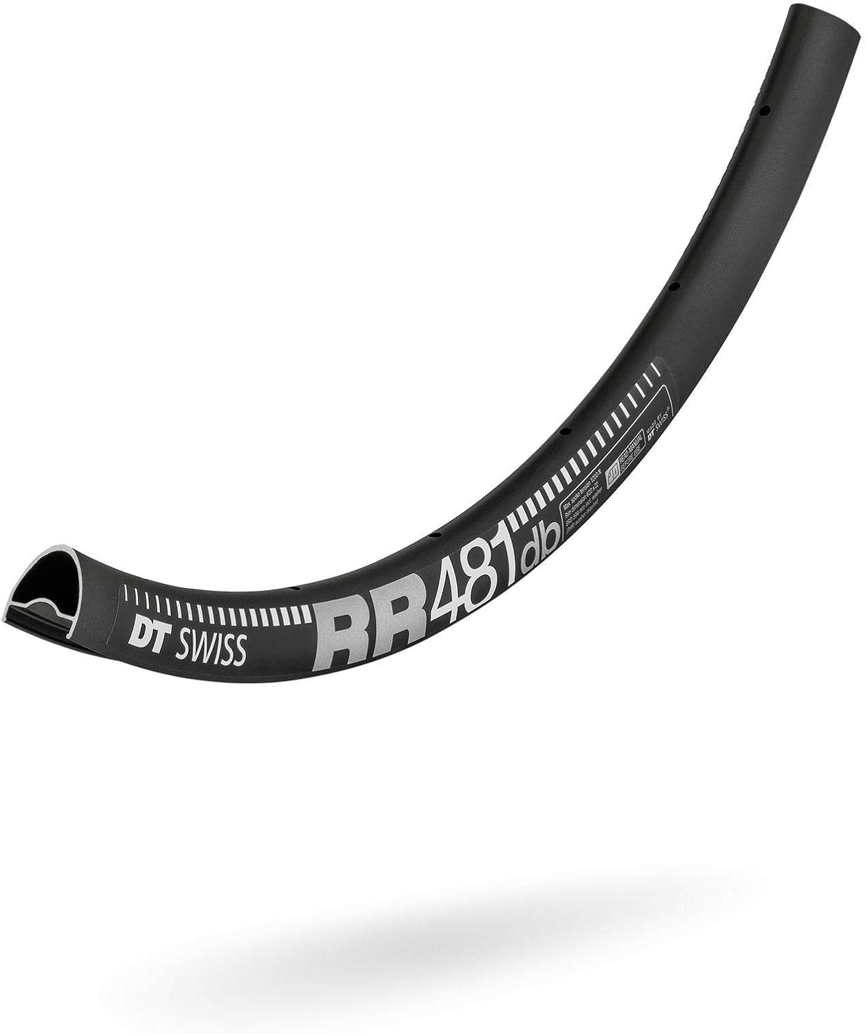 DT Swiss RR 481 DB SBWT 28 hole Presta-drilled disc brake black - 27.5 / 650B, Standard
