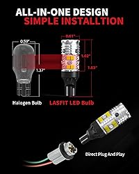 LASFIT 921 LED Bulb Reverse Lights, 912 T15 Back Up