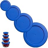 thumbnail image 2 of Anchor Lids Replacement Replacement Lids For Pyrex Bowls, 6 PCS 4 Cup Lid Storage Lids Container Lids Covers Pyrex Baking Cup Lids 2 of 11