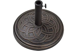 Bond Manufacturing 60474A Gaelen 12kg Umbrella Base, 12-kg, Antique Bronze
