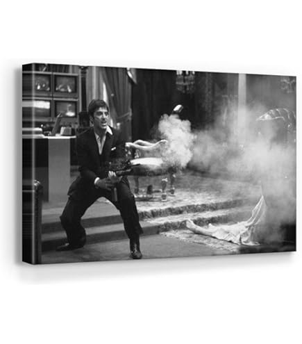 Photo Scarface Al Pacino 8x10 – Réimpression Encadrable, Neuve