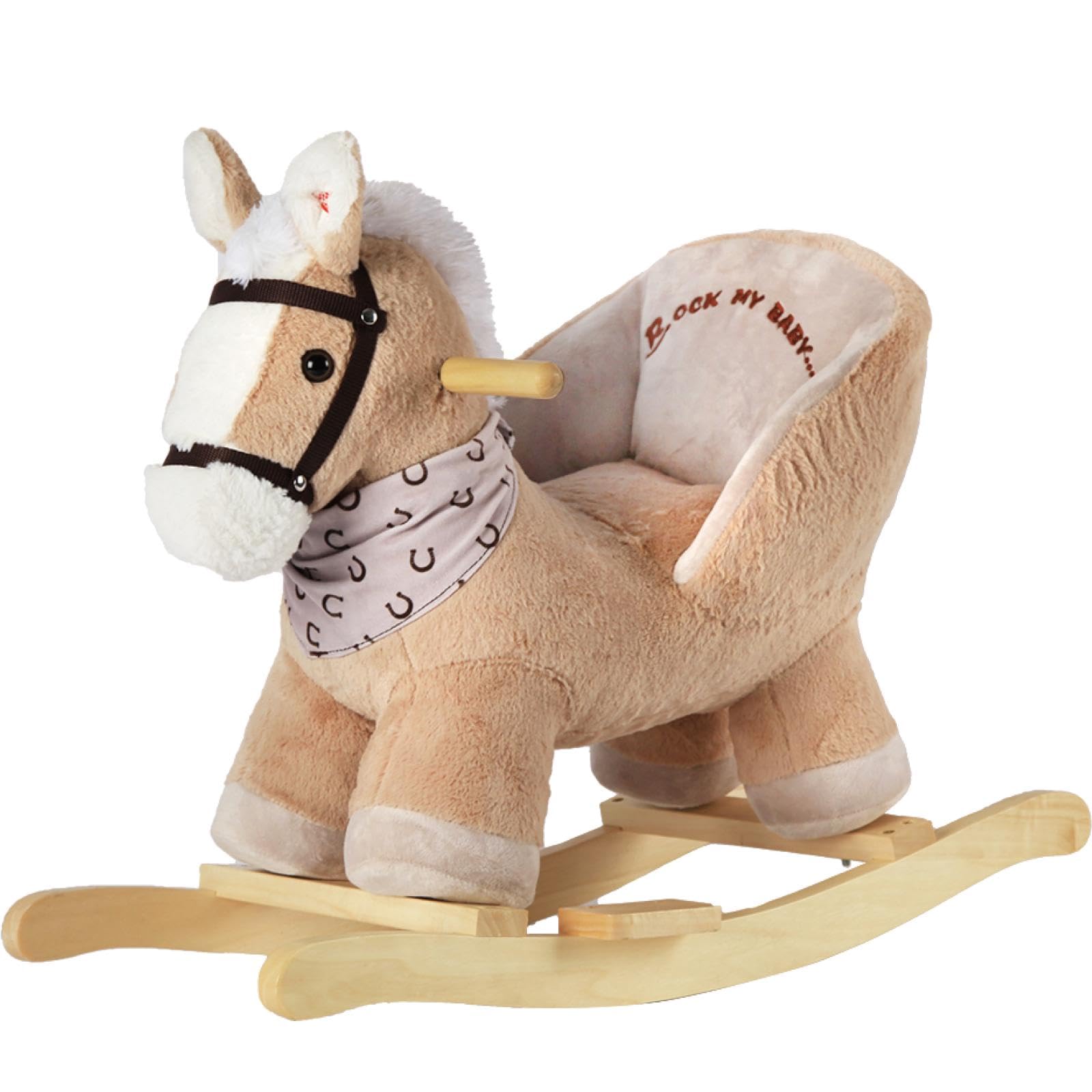Mua Rocking Horse, Baby Animal Rocking Horse with Seat, Ride on Horse ...