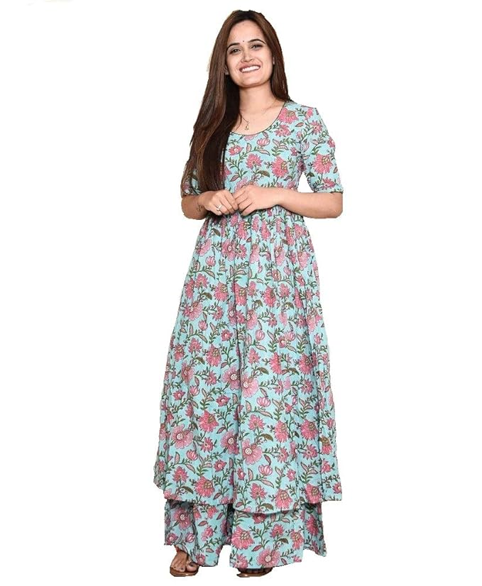 Women's cotton anarkali Kurta