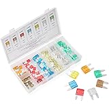 JawayTool 120 Pieces 5A 7.5A 10A 15A 20A 25A 30A Mini Blade Fuse Assortment Automotive Car Truck Fuses