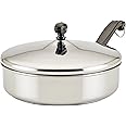 Farberware Classic Stainless Steel Fry Lid, Saute Pan (2.75 Quart), Silver