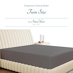 Carressa Linen 100% Egyptian Cotton Twin Fitted