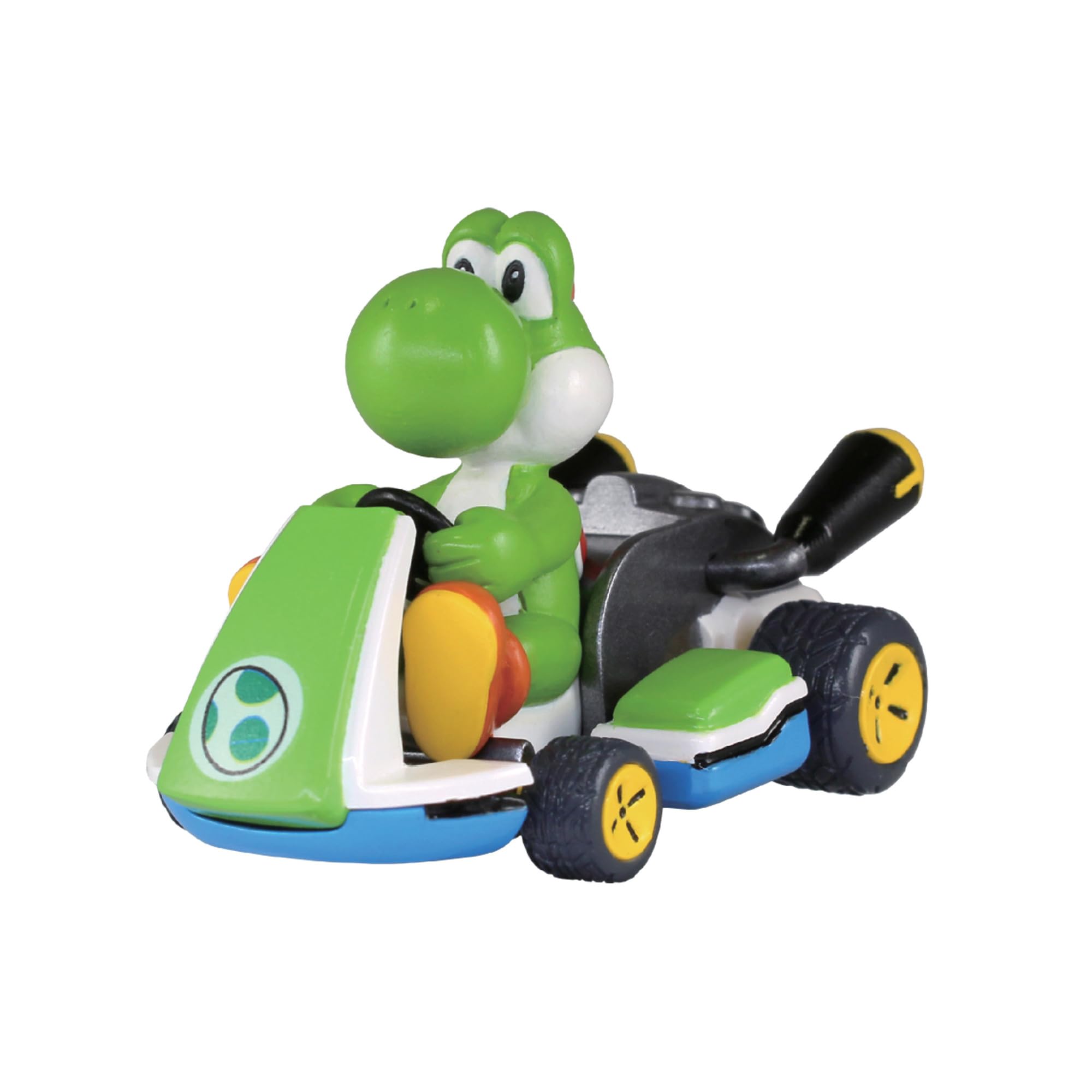 TOMY Mario Kart Pull Back Racers - Nintendo Mario Toys Including Mario, Luigi, Wario, Princess Peach, Bowser, Toad, and Yoshi - 10 Count - Video Game Collectibles - Ages 5 Years and Up