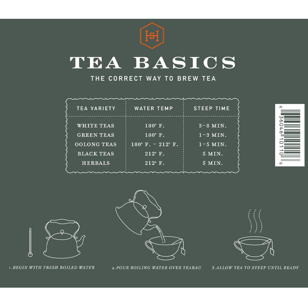 Harney & Sons Hot Cinnamon Spice Tea, 50 Tea Bags : Black Teas : Grocery & Gourmet Food