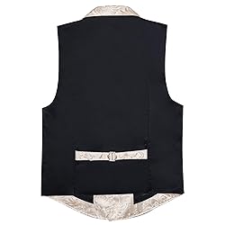 Barry.Wang Beige Victorian Vest Loki Men Costume
