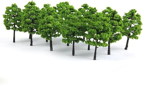 Download RYcoexs 20 Arbres modèles Train Chemin de Fer Diorama Wargame Park Paysages Décor Vert PDF