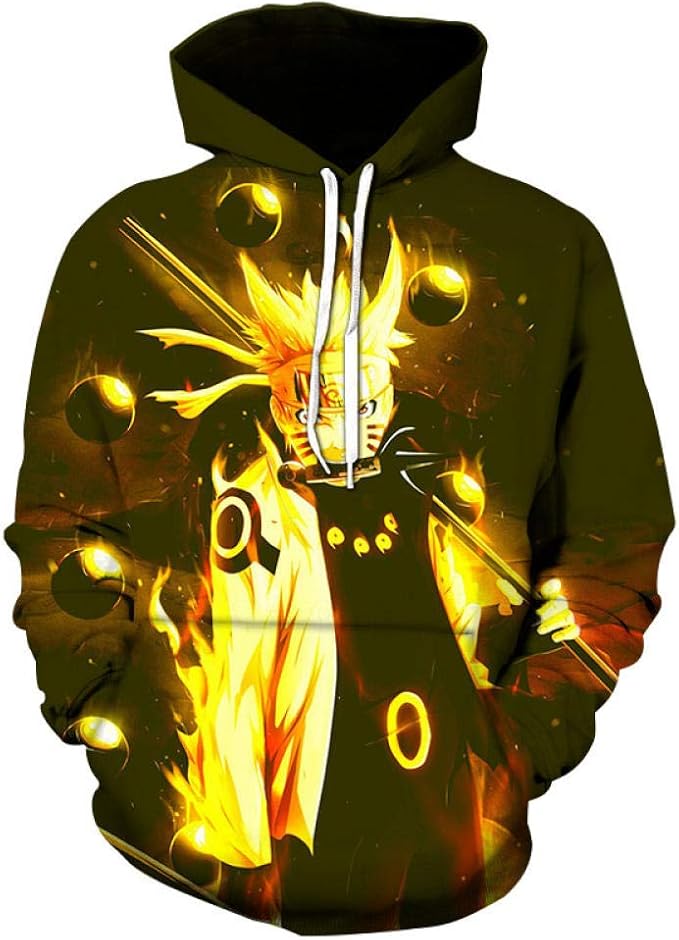 Sudadera Con Capucha 3D Animales - Estampado Lobo/Tigre, Unisex, Bolsillo Grande - Fansu Hoodie