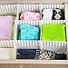 ShineMe Drawer Dividers, 8pcs Drawer Divider Organizers, White DIY Plastic Grid, Plastic Adjustable Drawer Dividers, Household Storage Makeup Socks Underwear Organizer for Clothes, Kitchen, Office