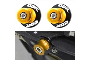 LQMY 2pcs M8*1.5 Motorcycle Swing arm Sliders Spools for H-onda CBR150 CBR100f CBR1000rr CBR1100xx CBR125 CBR250 CBR400rr CBR400f CBR450sr CBR600rr CBR600f CBR900rr CBR954rr -Gold