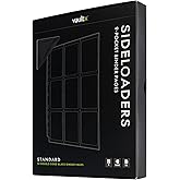 Vault X 9 Pocket Side Loading Pages (50 Pack) 900 Cards for 3 Ring Binder | Fits any 3-ring binder. 50 double-sided side-loading 9-pocket pages hold 900 cards. Acid-free, crystal-clear, no-tear.