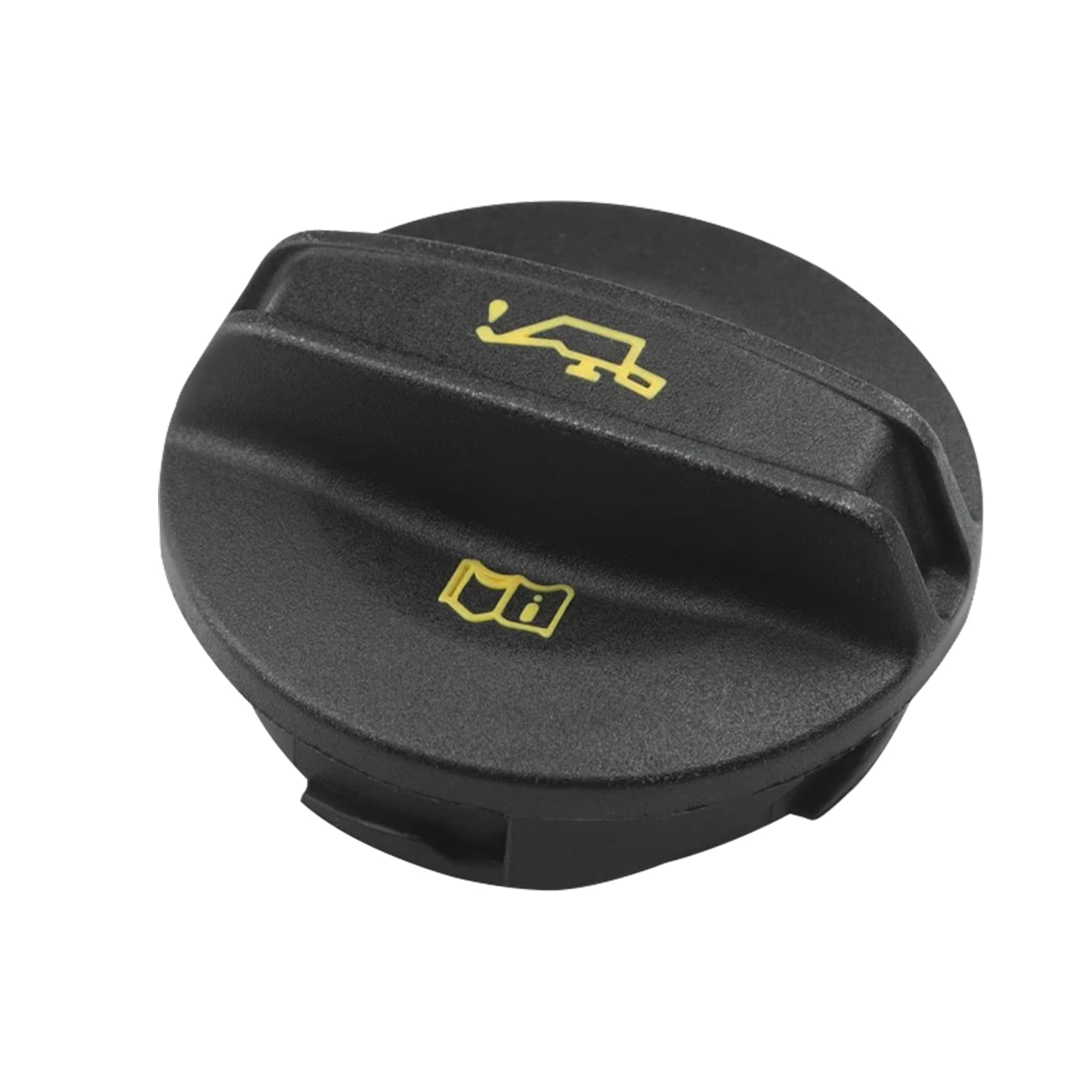 Photo 1 of Tecledsn Car Engine Oil Filler Cap Cover with Pattern Identification, Engine Oil Fill Cap, Car Fuel Cap, 06K103485A Tightly Fitting Replacement Part Car Oil Cap Replacement for V-W Audi